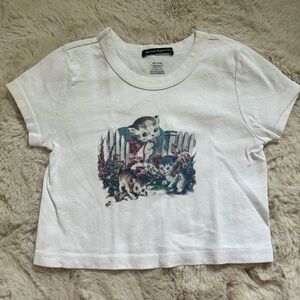 Brandy Melville cat crop top